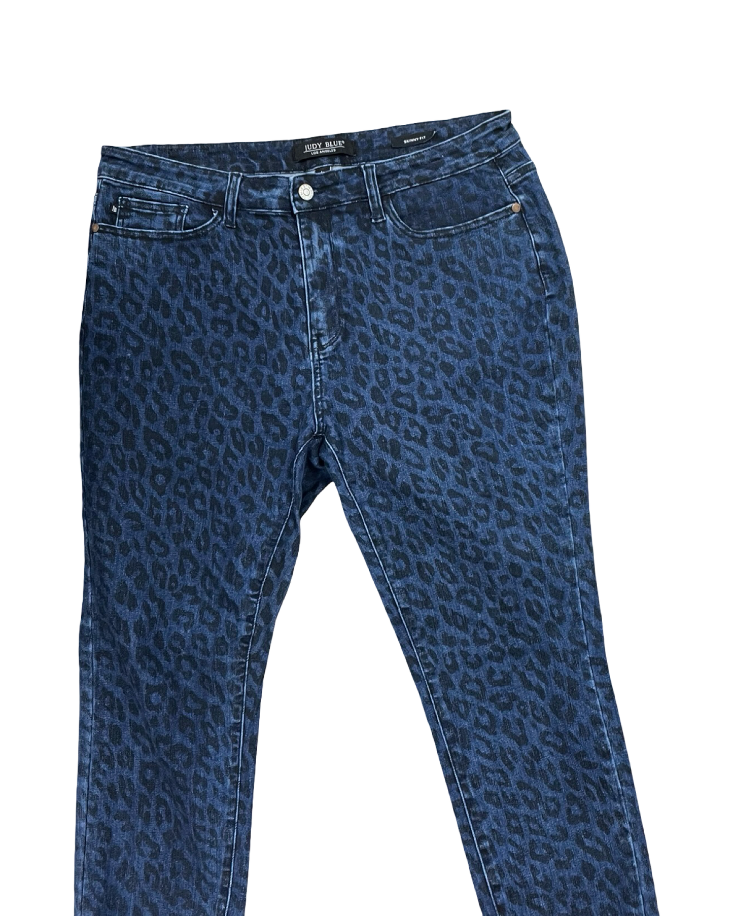 Jeans Cropped By Judy Blue In Blue Denim, Size:14