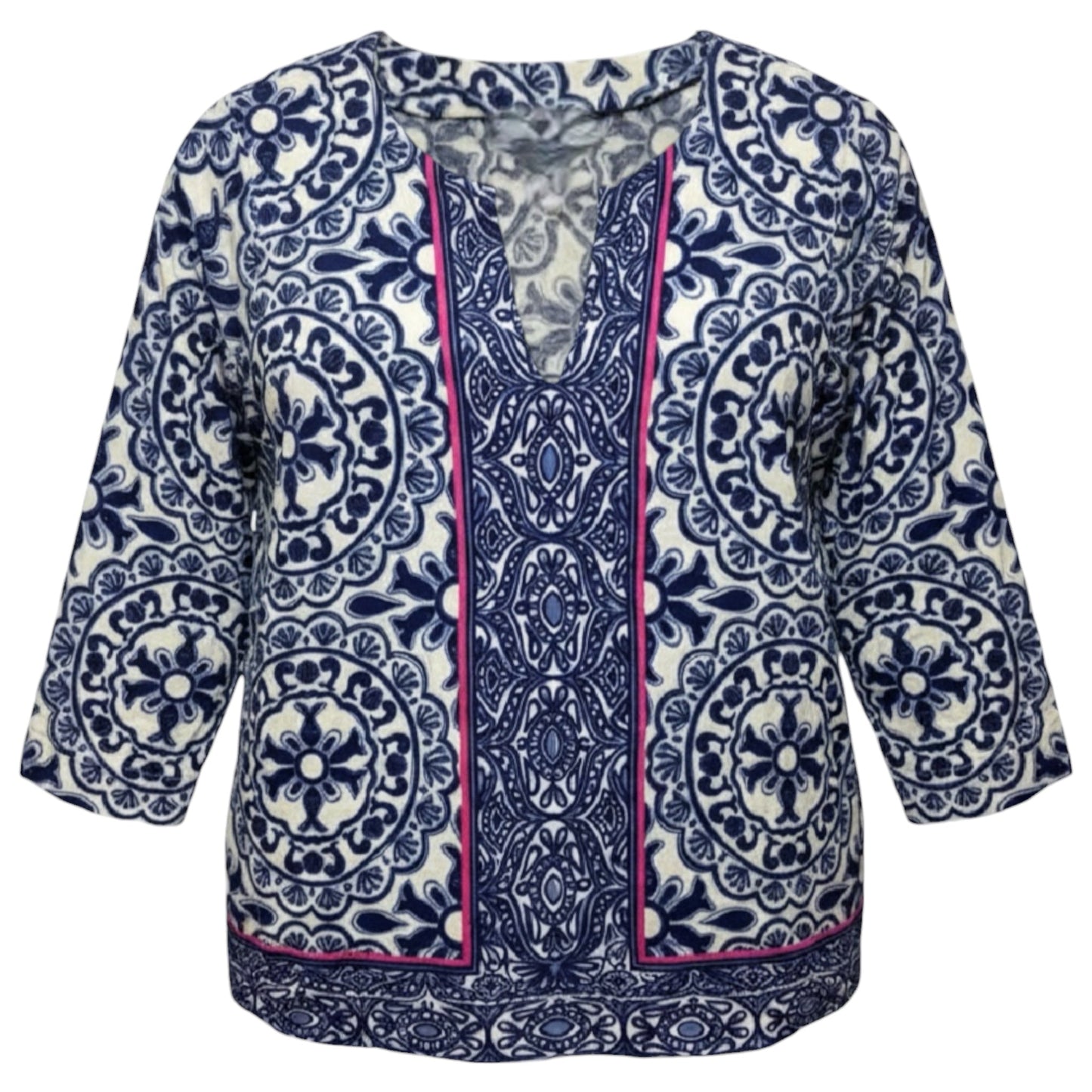 Amelia Island Tunic Top Designer By Lilly Pulitzer In Resort White
Pooling Around, Size: S