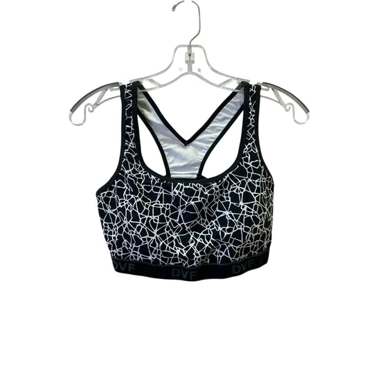 Athletic Bra By Target-Designer In Black & White, Size:M