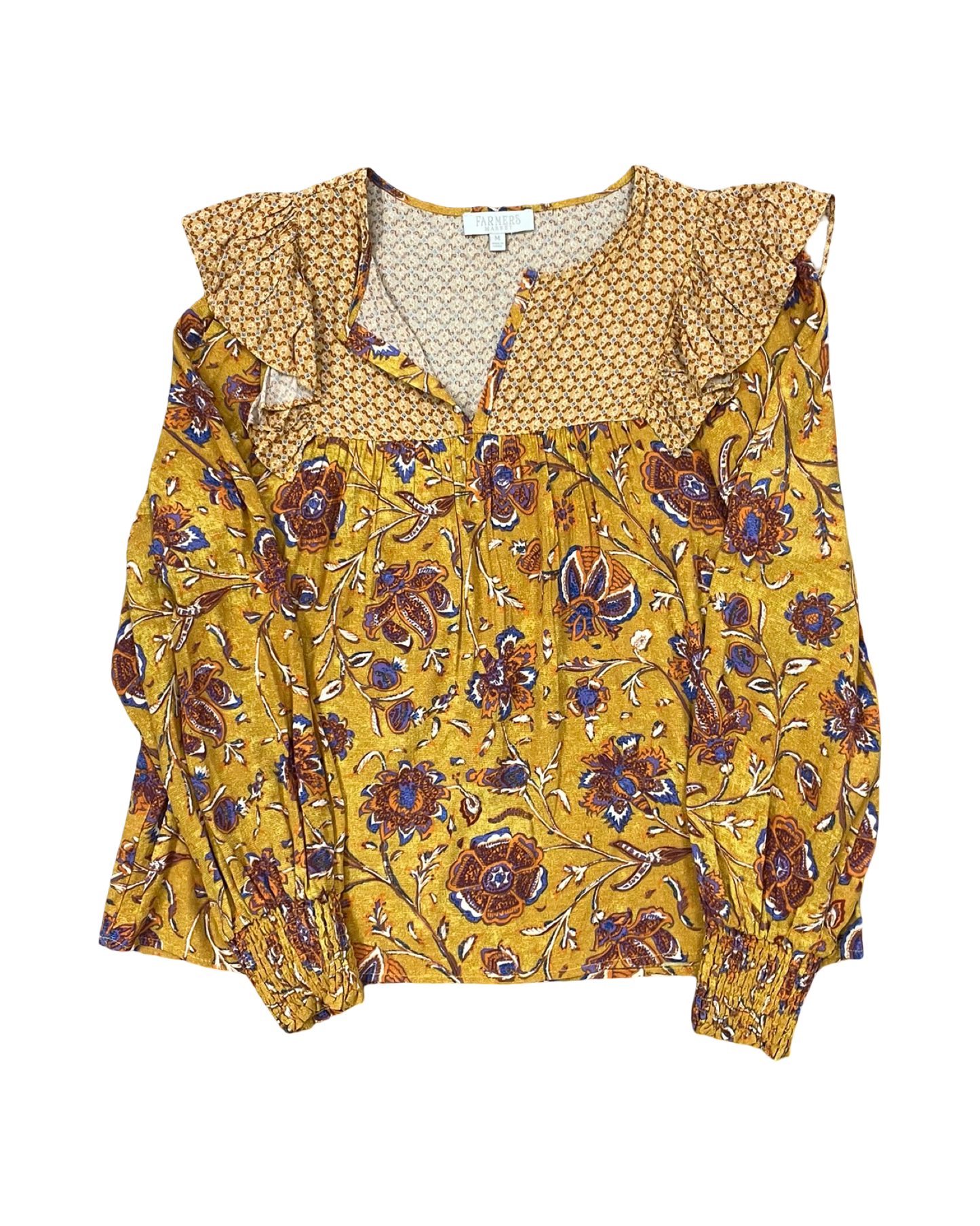 Top Ls By Clothes Mentor In Gold, Size:M