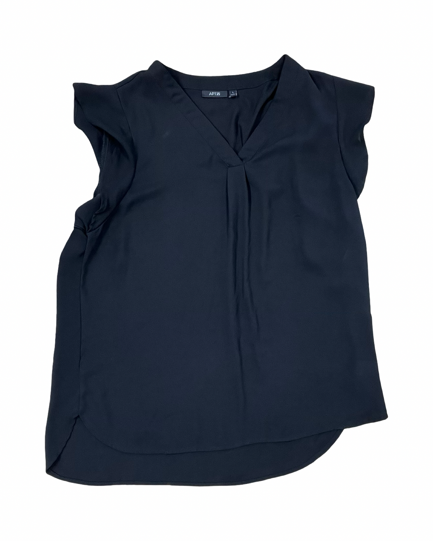 Top Sleeveless By Apt 9 In Beige, Size:L