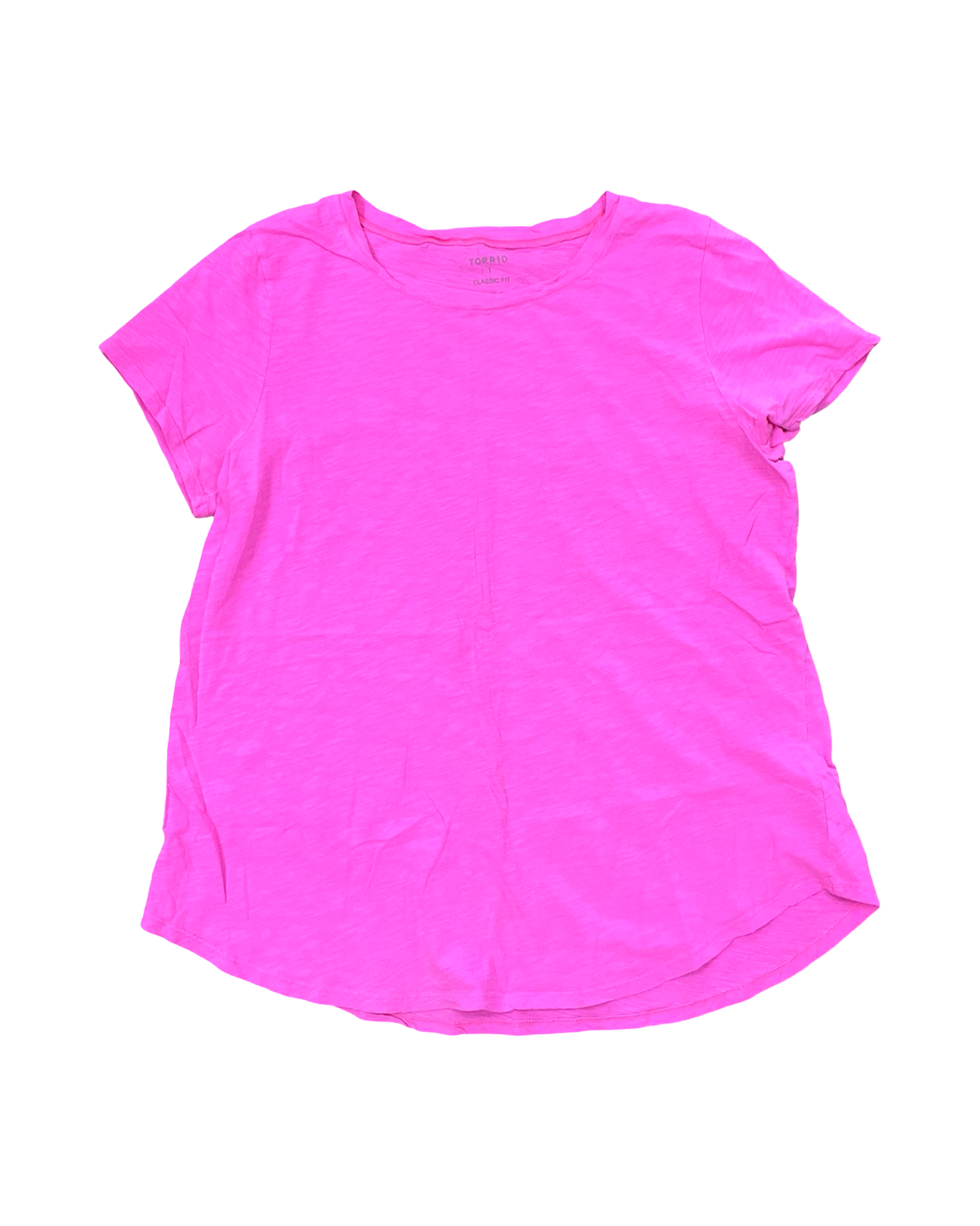 Top Ss Basic By Torrid In Pink, Size:14