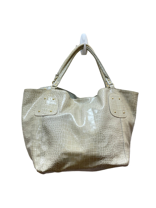 Tote By Lancome In Taupe, Size:Large