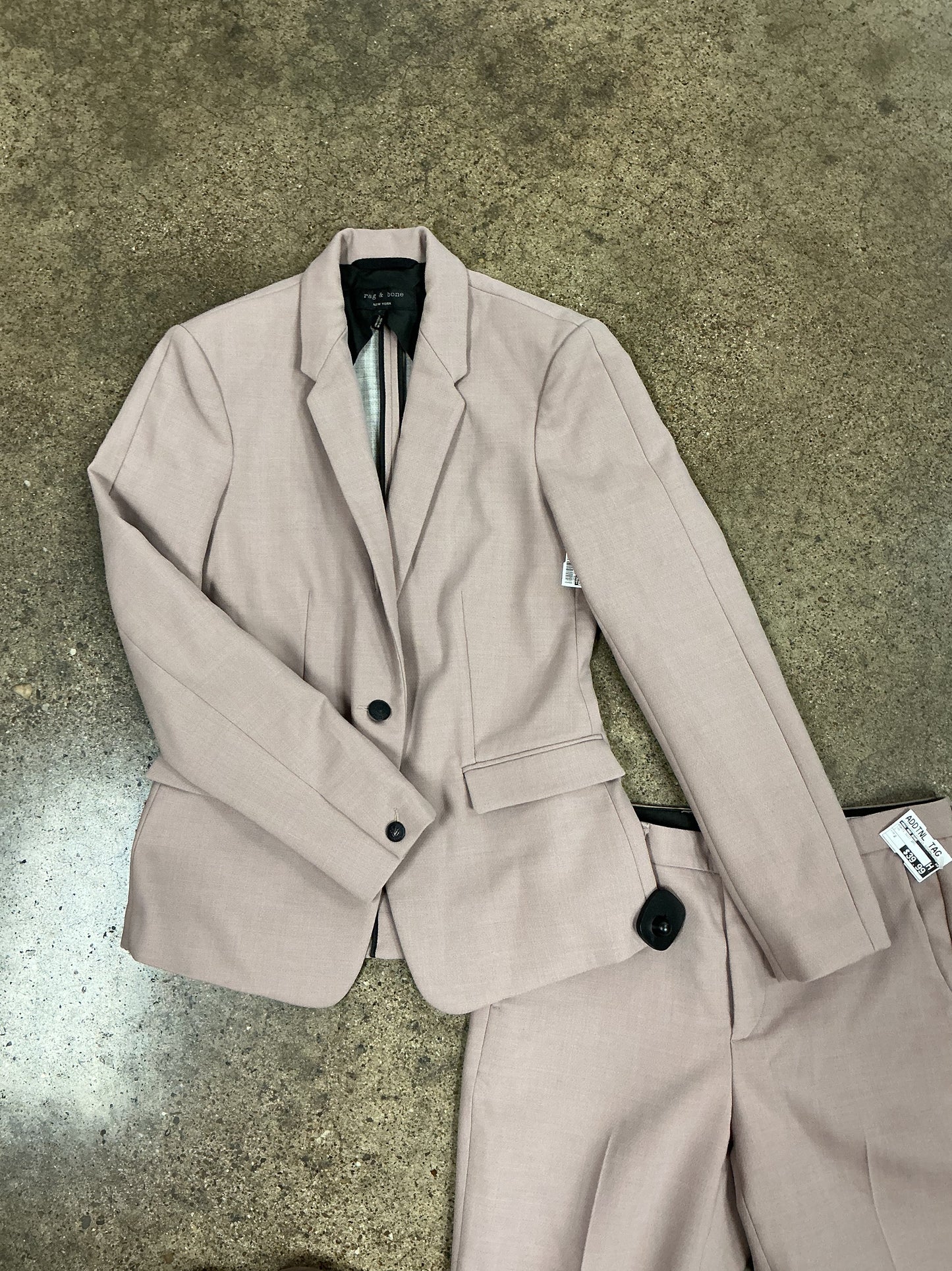 Pants Suit 2Pc By Rag And Bone In Tan, Size:2
