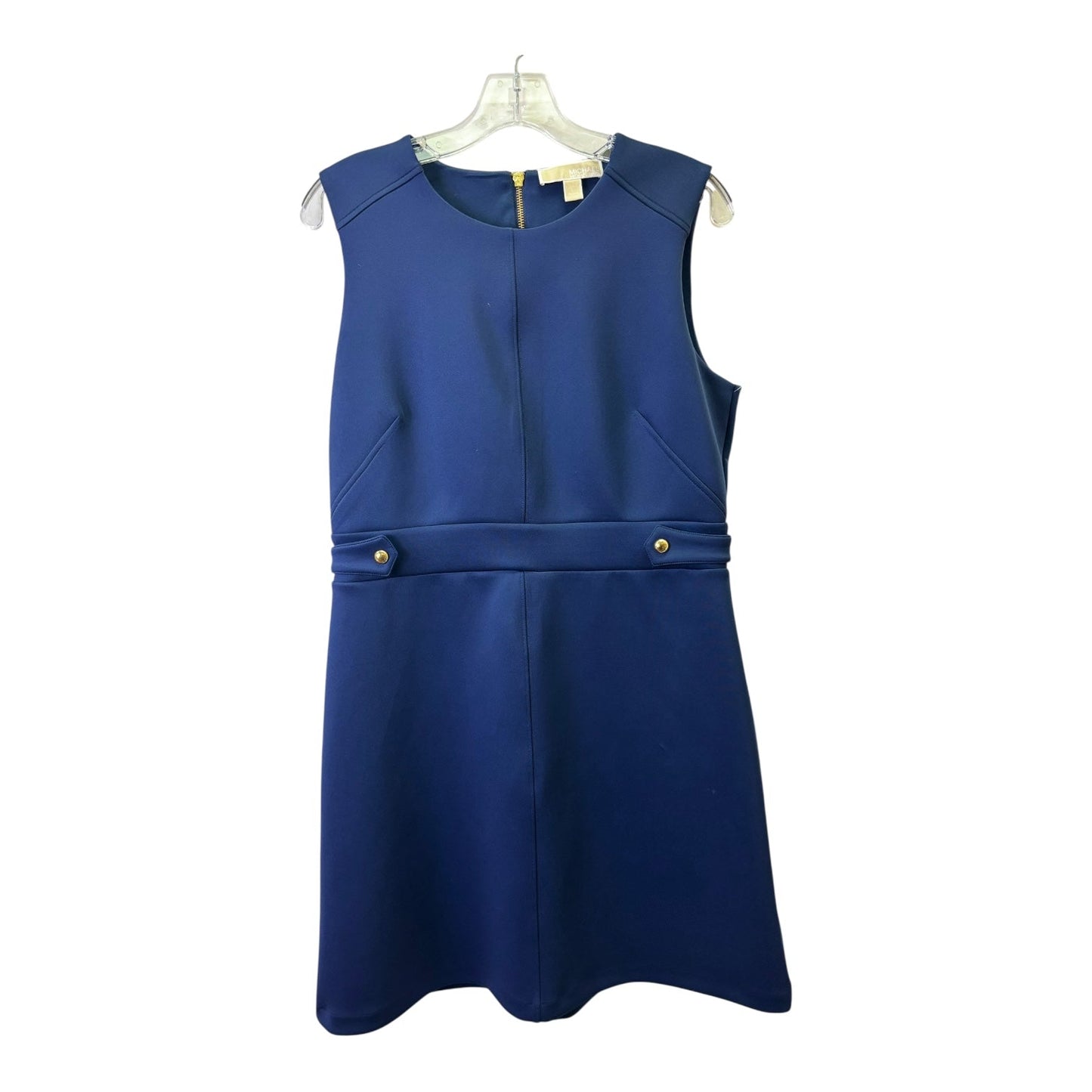 Dress Party Midi By Michael By Michael Kors In Blue, Size:L