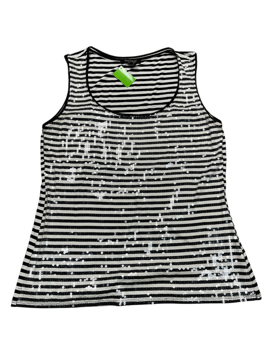 Tank Top By White House Black Market In Black & White, Size:Xl