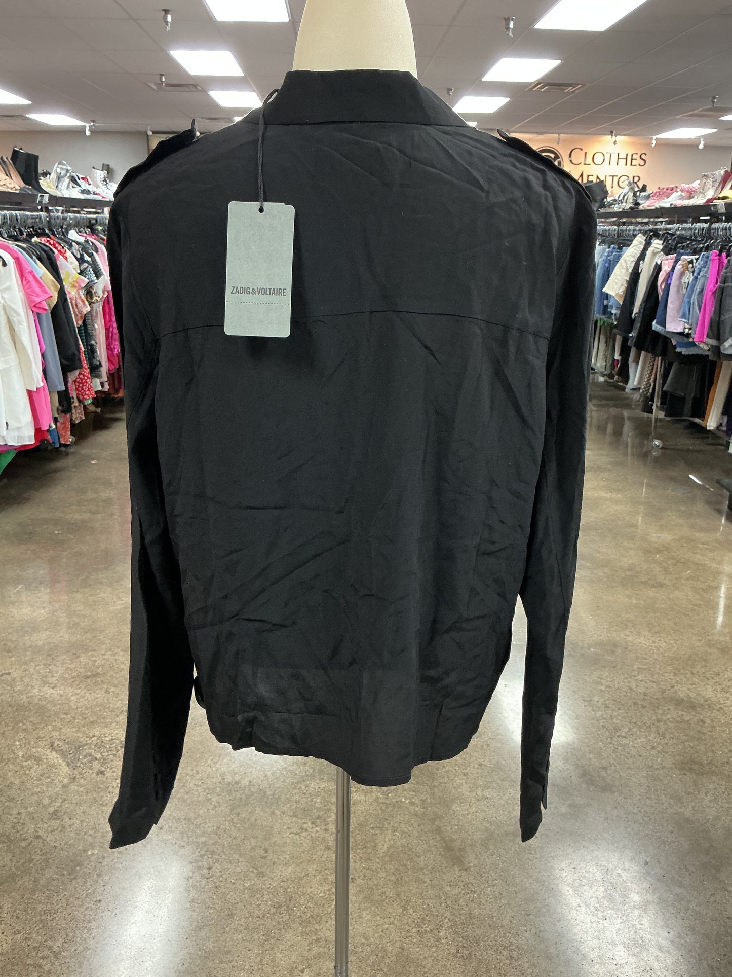 Top Ls By Zadig And Voltaire In Black, Size:L