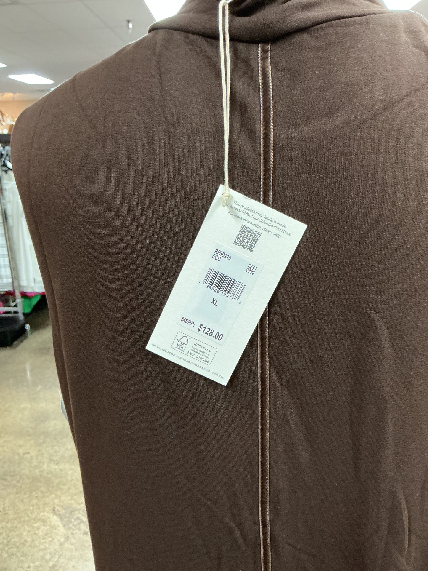 Dress Casual Maxi By Splendid In Brown, Size:Xl