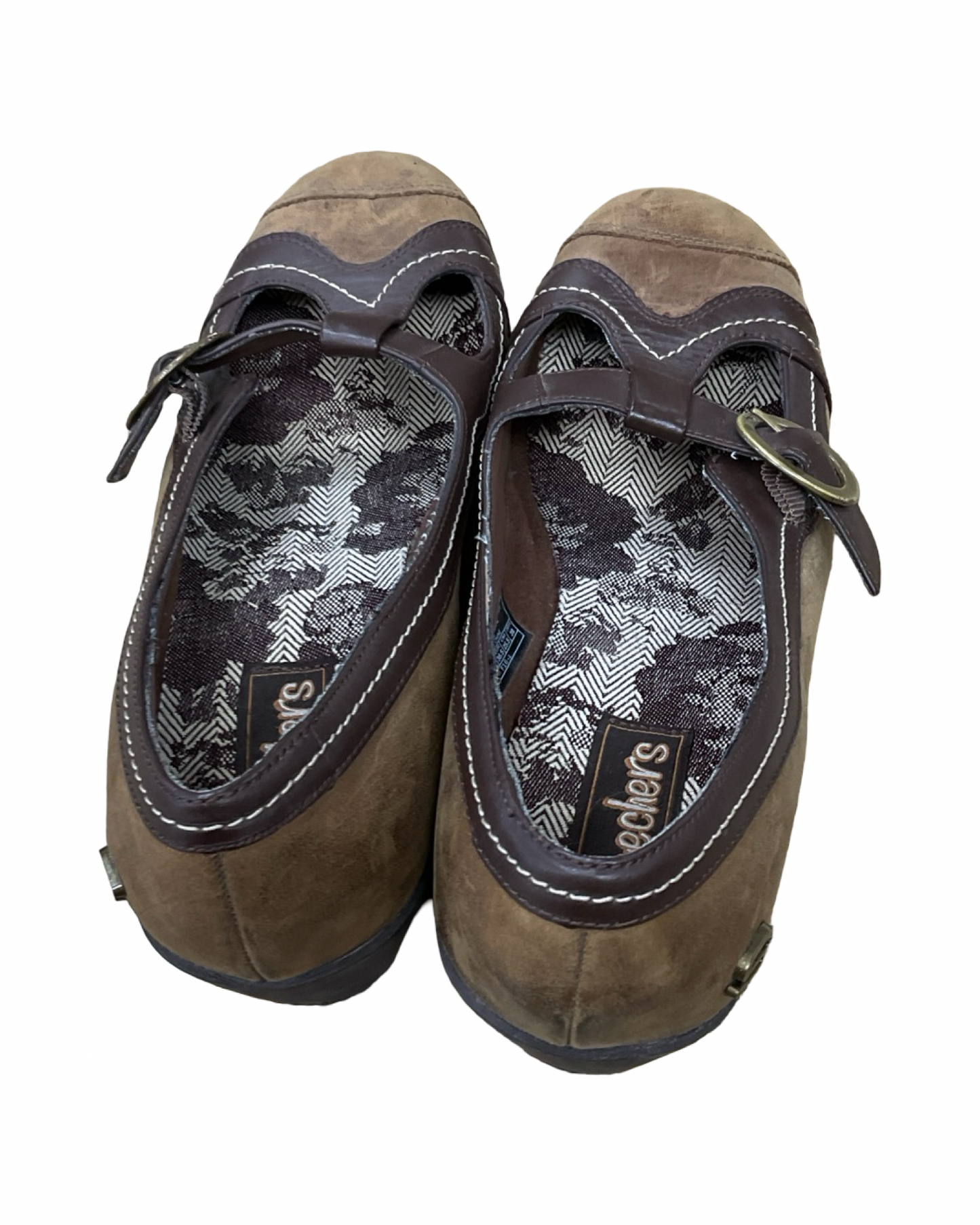 Shoes Heels Kitten By Skechers In Brown, Size:8.5