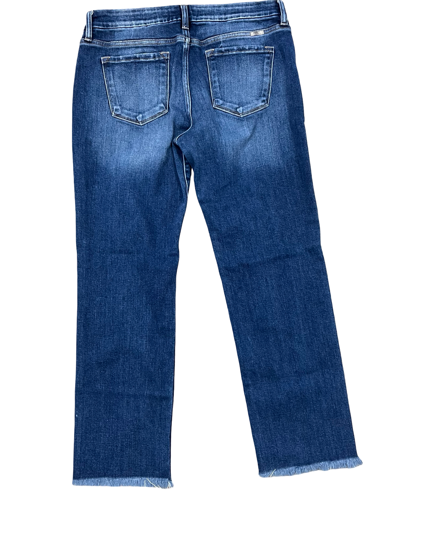 Jeans Straight By Kancan In Blue Denim, Size:12