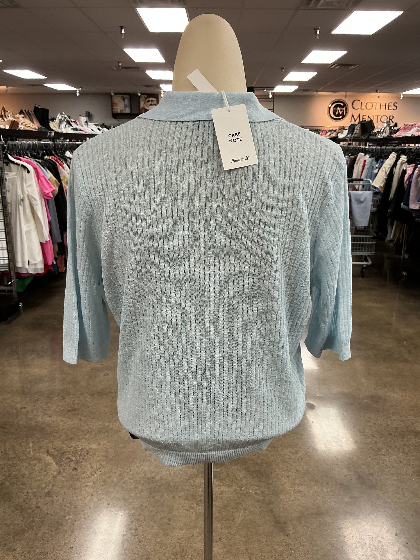 Top Ss By Madewell In Blue, Size:M