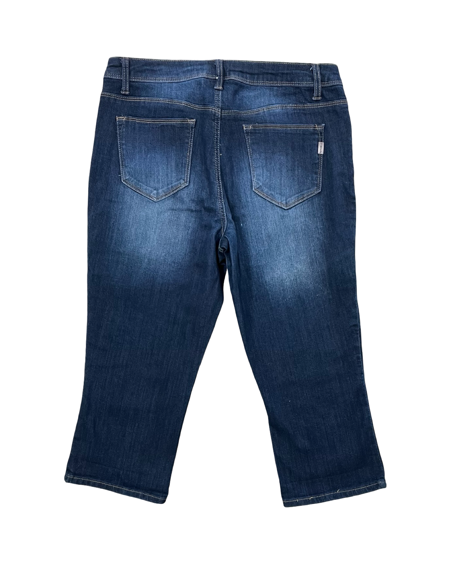 Jeans Cropped By 1822 Denim In Blue Denim, Size:10