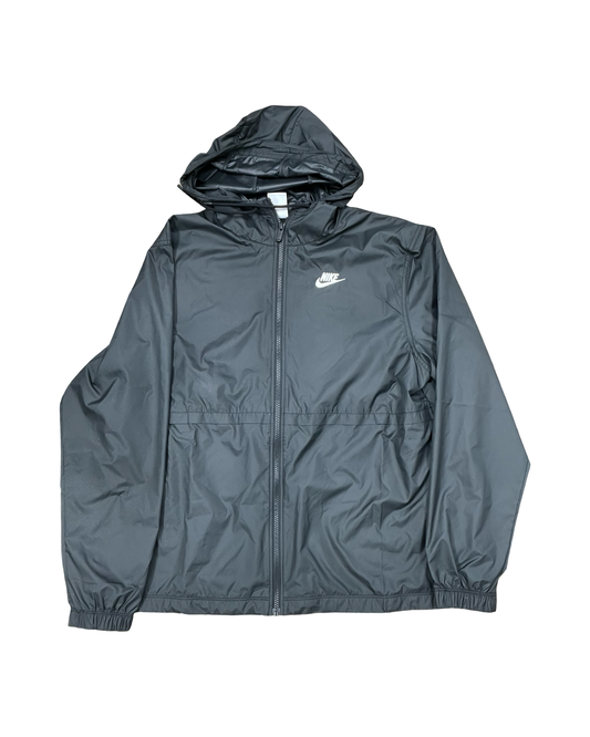 Athletic Jacket By Nike In Black, Size:M