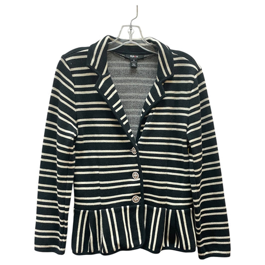 Sweater By Style And Company In Black & White, Size:M