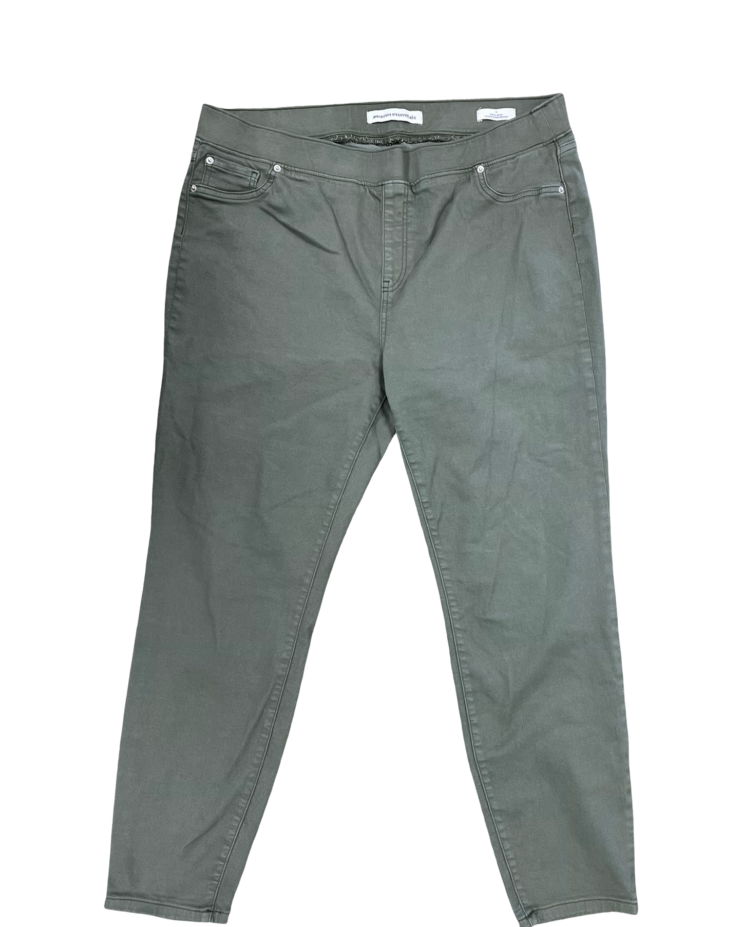 Pants Chinos & Khakis By Amazon Essentials In Green, Size:18