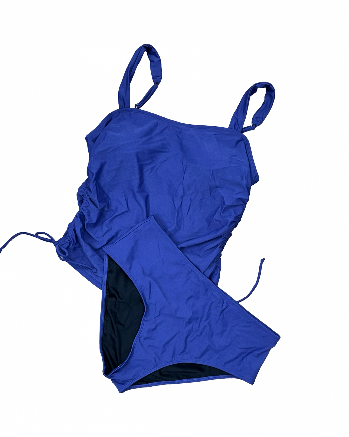 Swimsuit 2Pc By Clothes Mentor In Blue, Size:1X