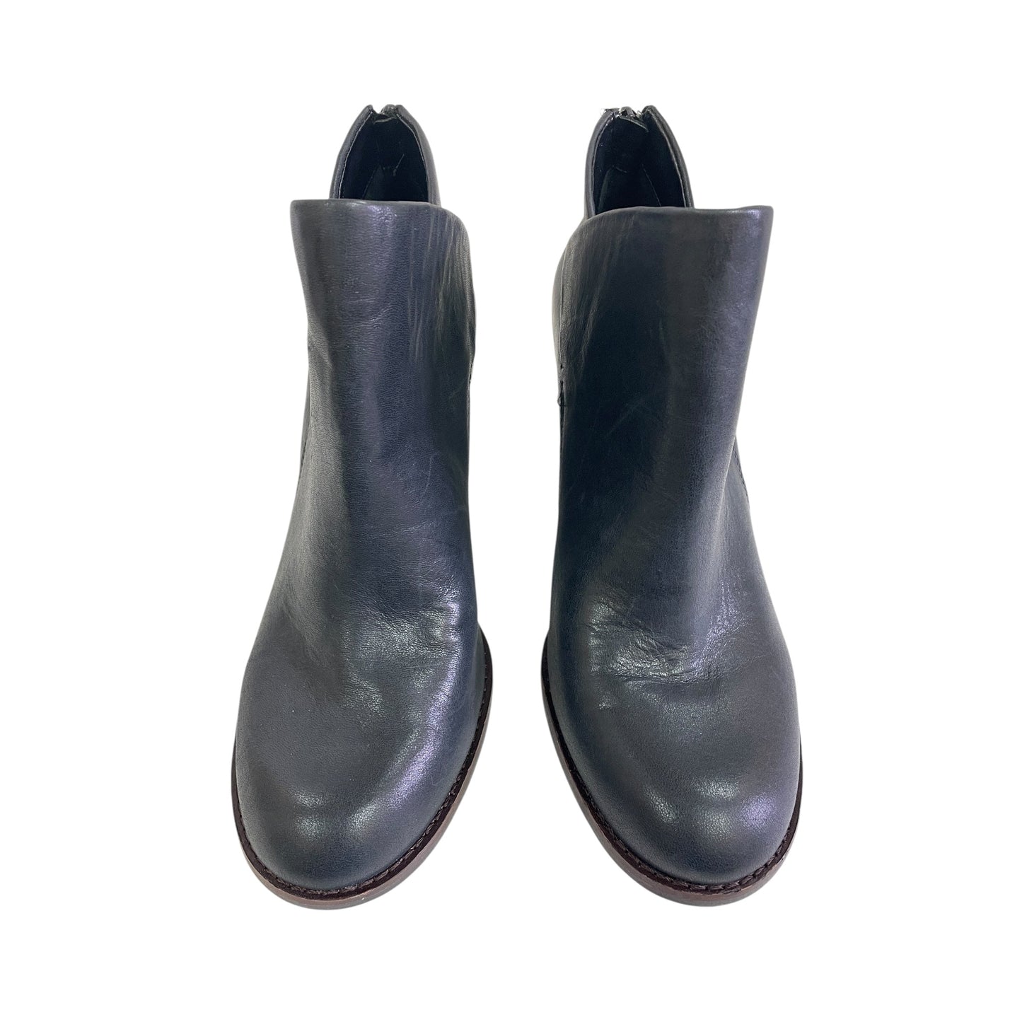 Boots Ankle Flats By Gianni Bini In Blue, Size:9