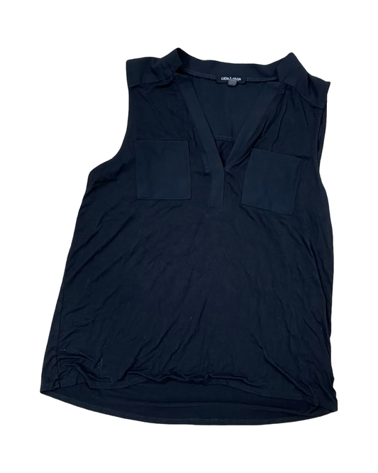 Top Sleeveless By Cable And Gauge In Black, Size:L
