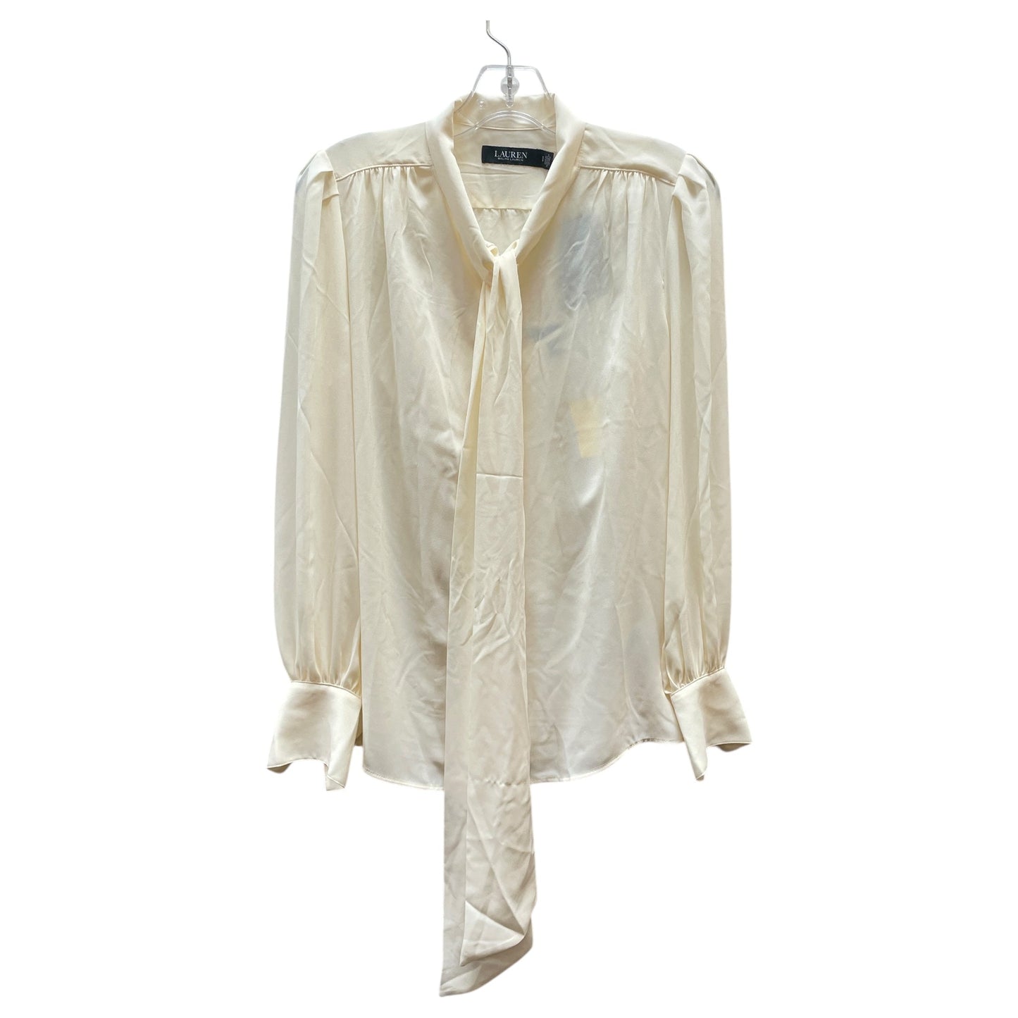 Top 2Pc Ls By Lauren By Ralph Lauren In Cream, Size:Sp