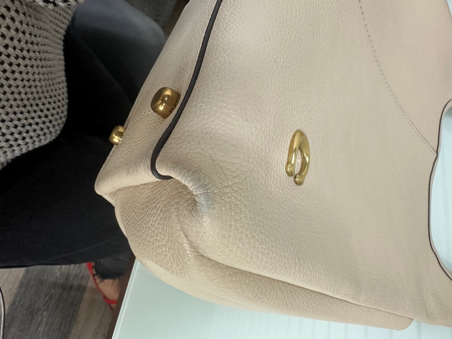 Handbag Designer By Coach, Size: Large