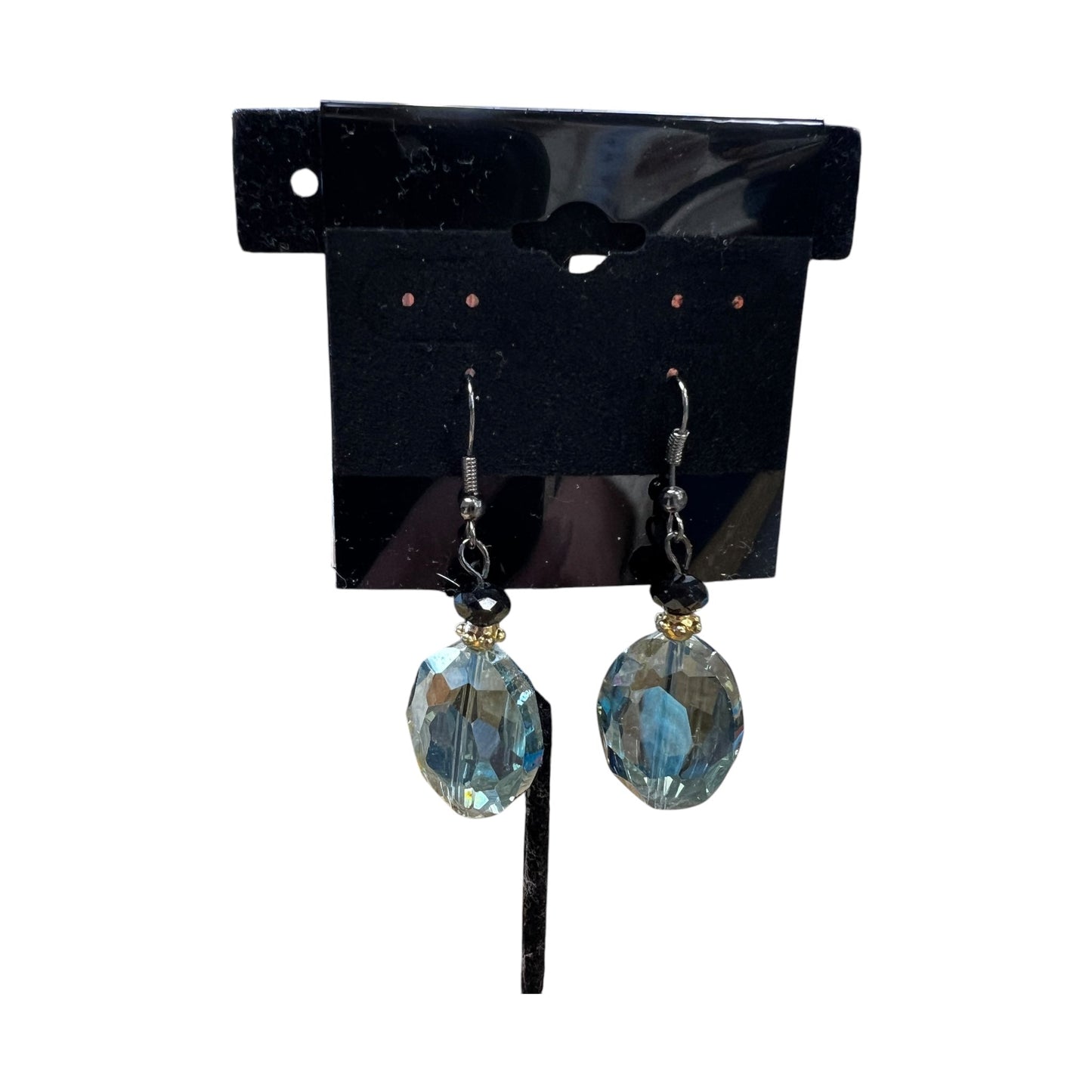 Earrings Dangle/Drop  In Grey