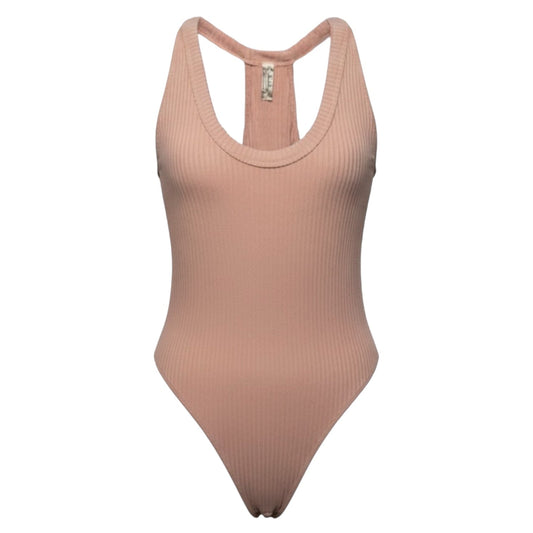 Bodysuit By Free People In Peach, Size: S