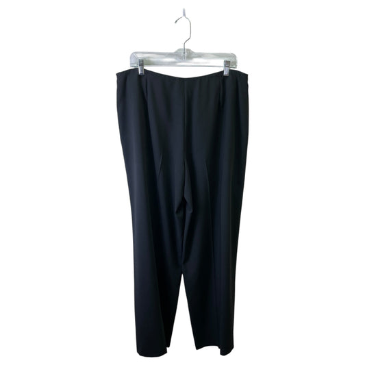 Pants Wide Leg By Eileen Fisher In Black, Size:14