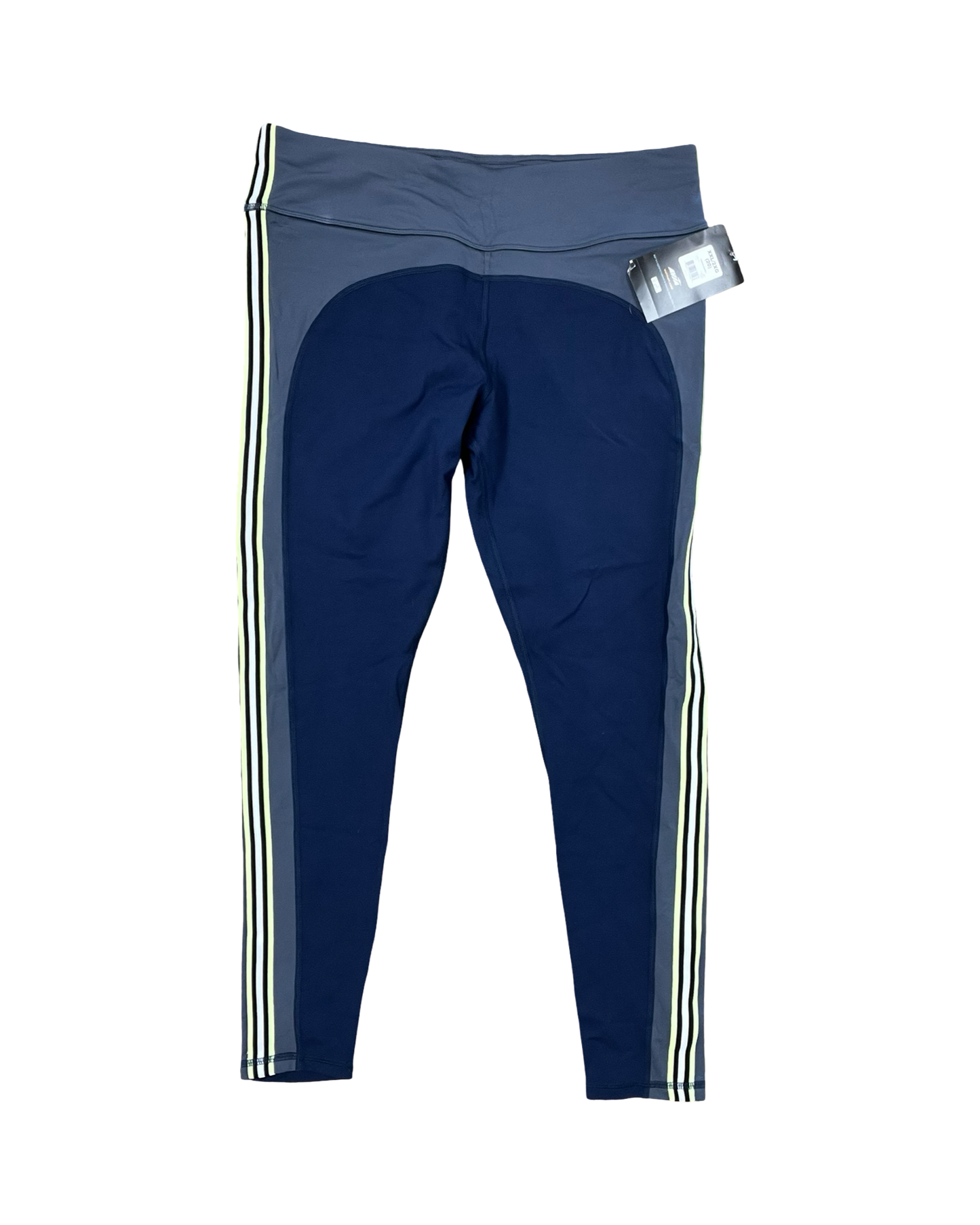 Athletic Leggings By Avia In Blue & Grey, Size:1X