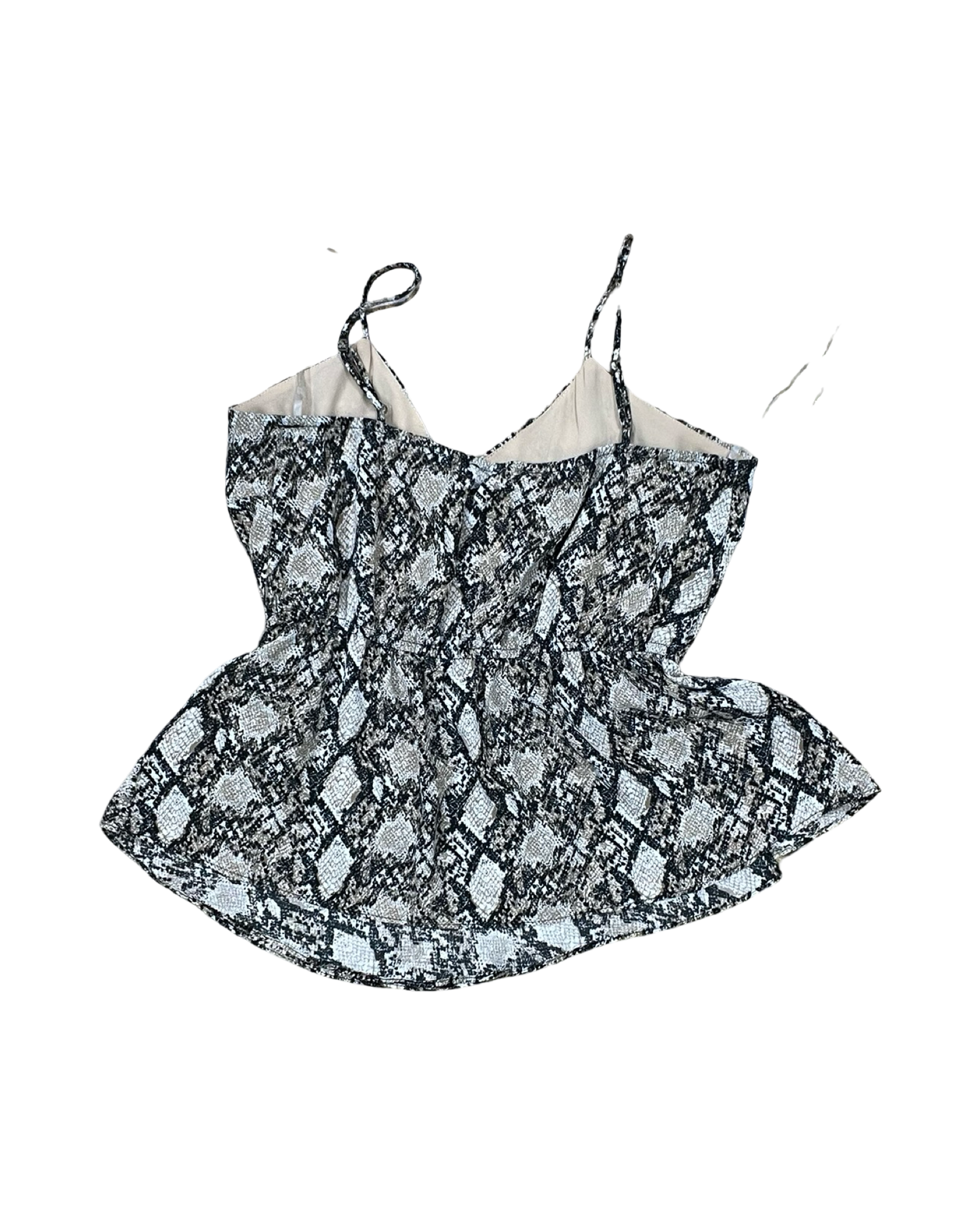 Top Sleeveless By Maurices In Snakeskin Print, Size:S