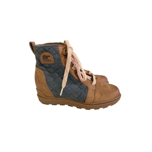 Boots Snow By Sorel In Grey, Size:7