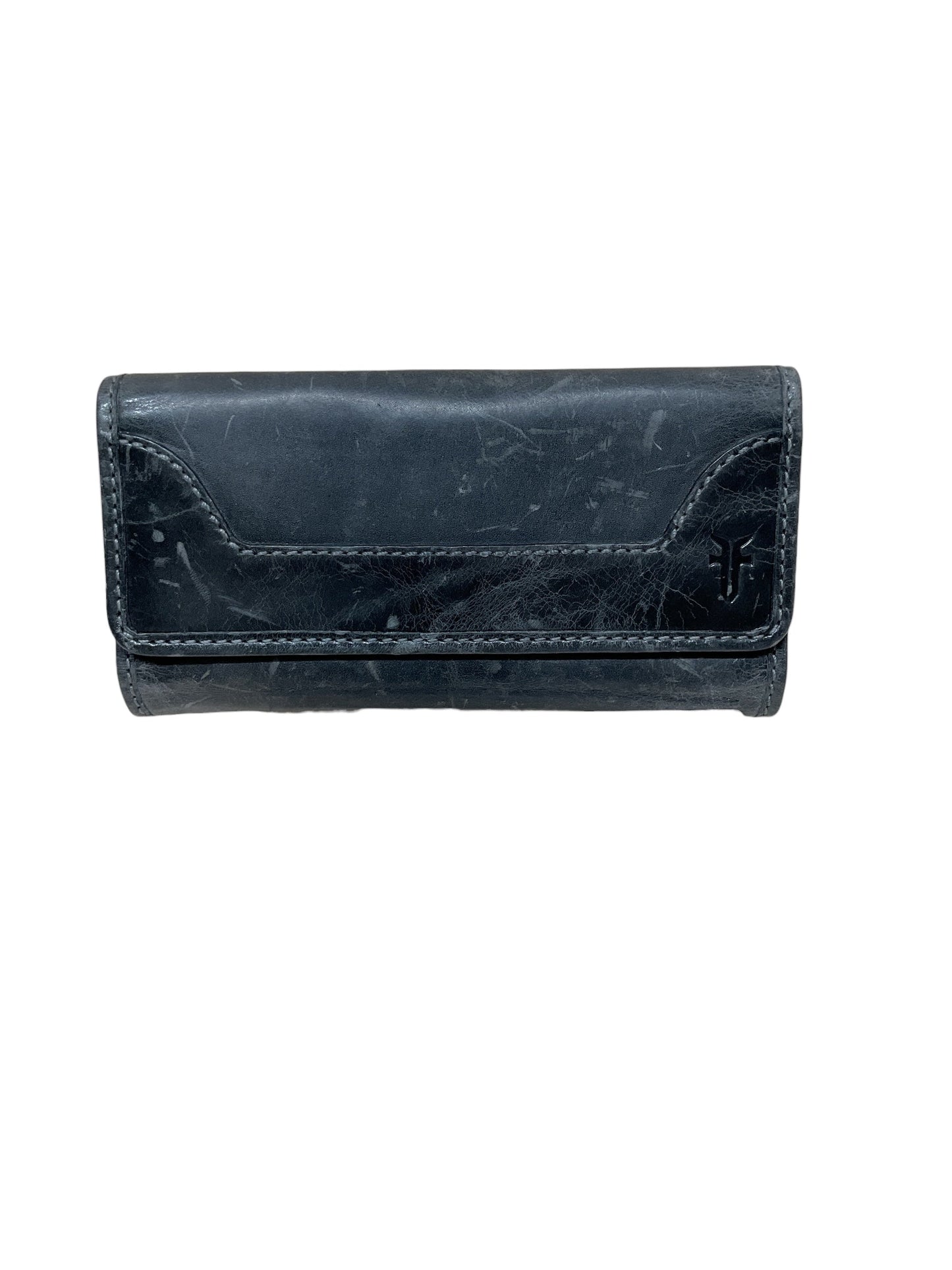 Wallet Designer By Frye In Grey, Size:Medium