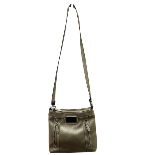 Crossbody By Liz And Co In Gold, Size:Medium