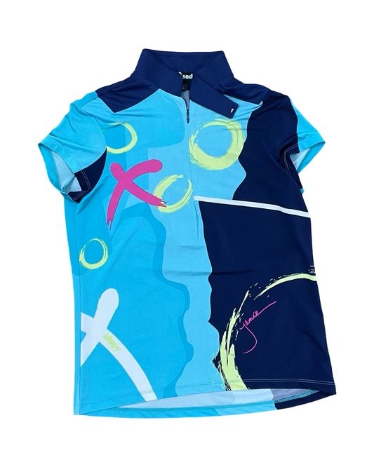 Top Ss By Jamie Sadock In Blue, Size:Xs