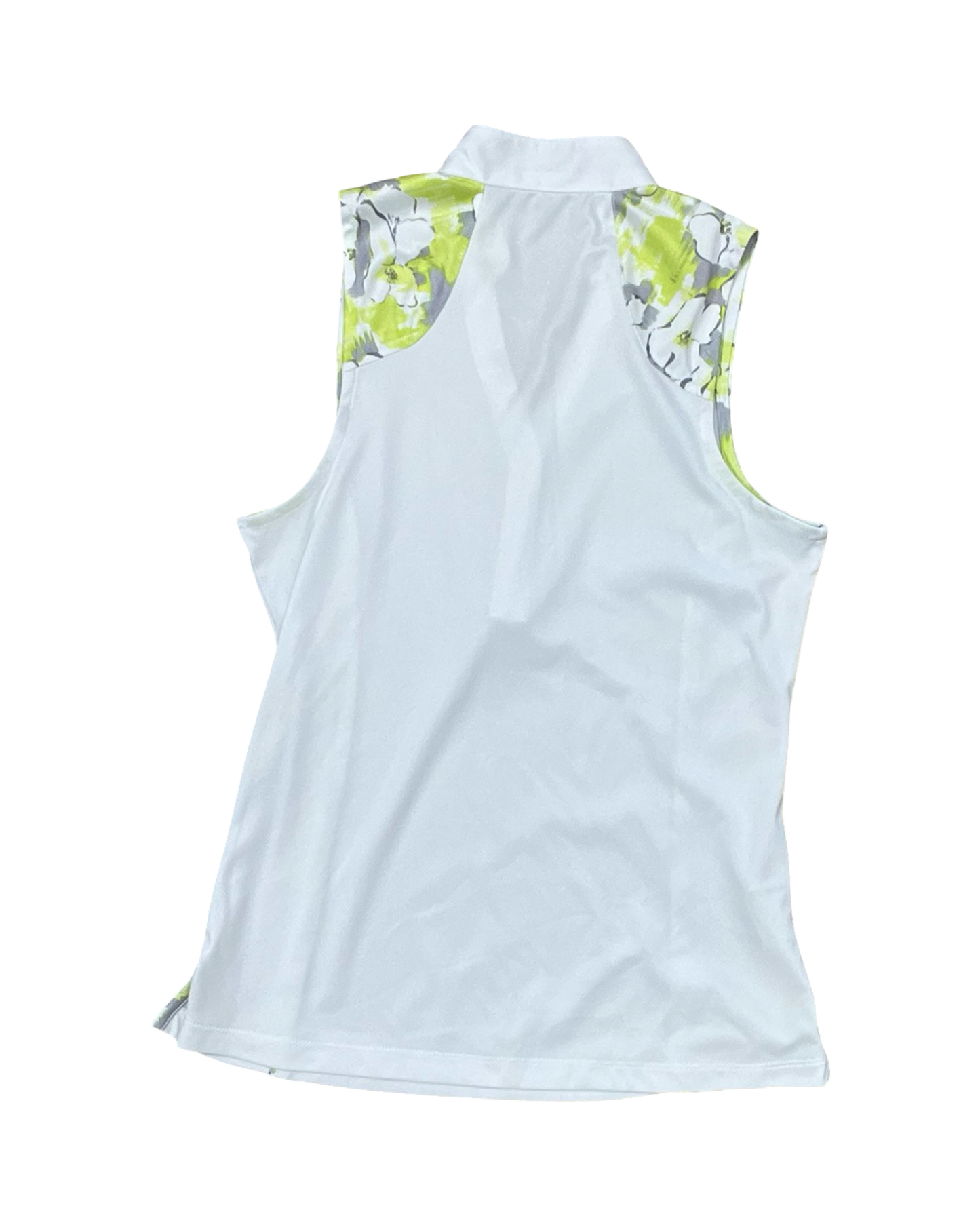 Athletic Tank Top By Pga Tour In White, Size:Xs