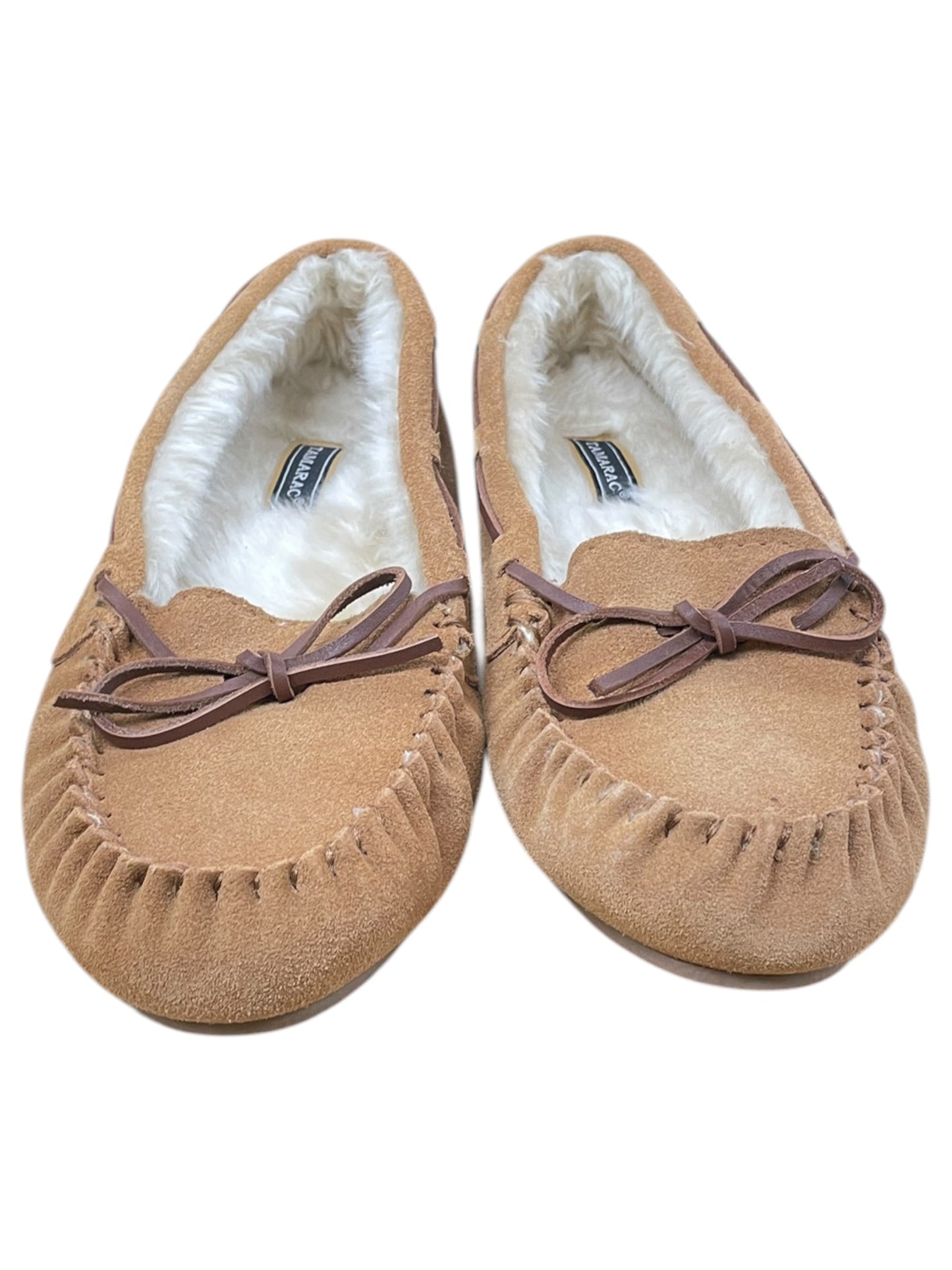 Slippers By Clothes Mentor In Brown, Size:10