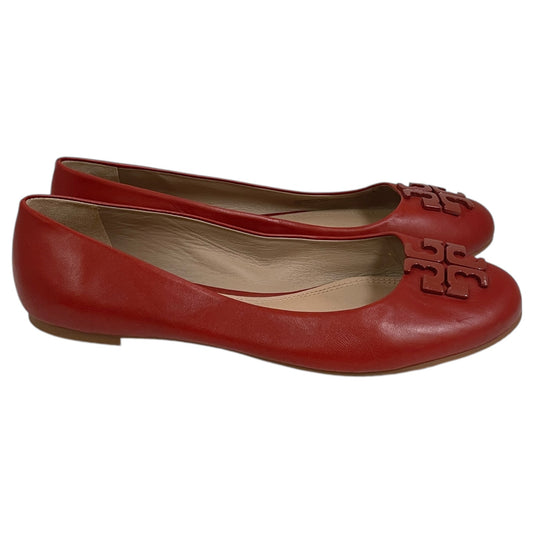 Shoes Designer By Tory Burch In Red, Size:10