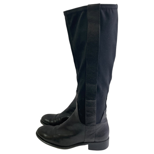 Boots Knee Flats By Nine West In Black, Size:7