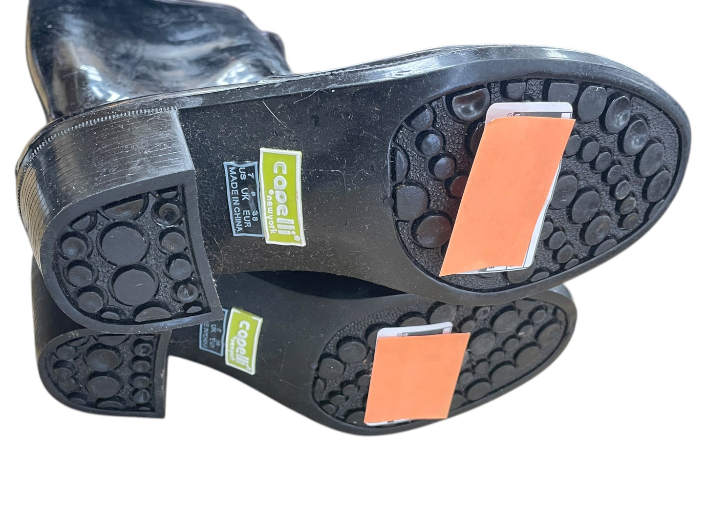 Boots Rain By Capelli In Black, Size:7