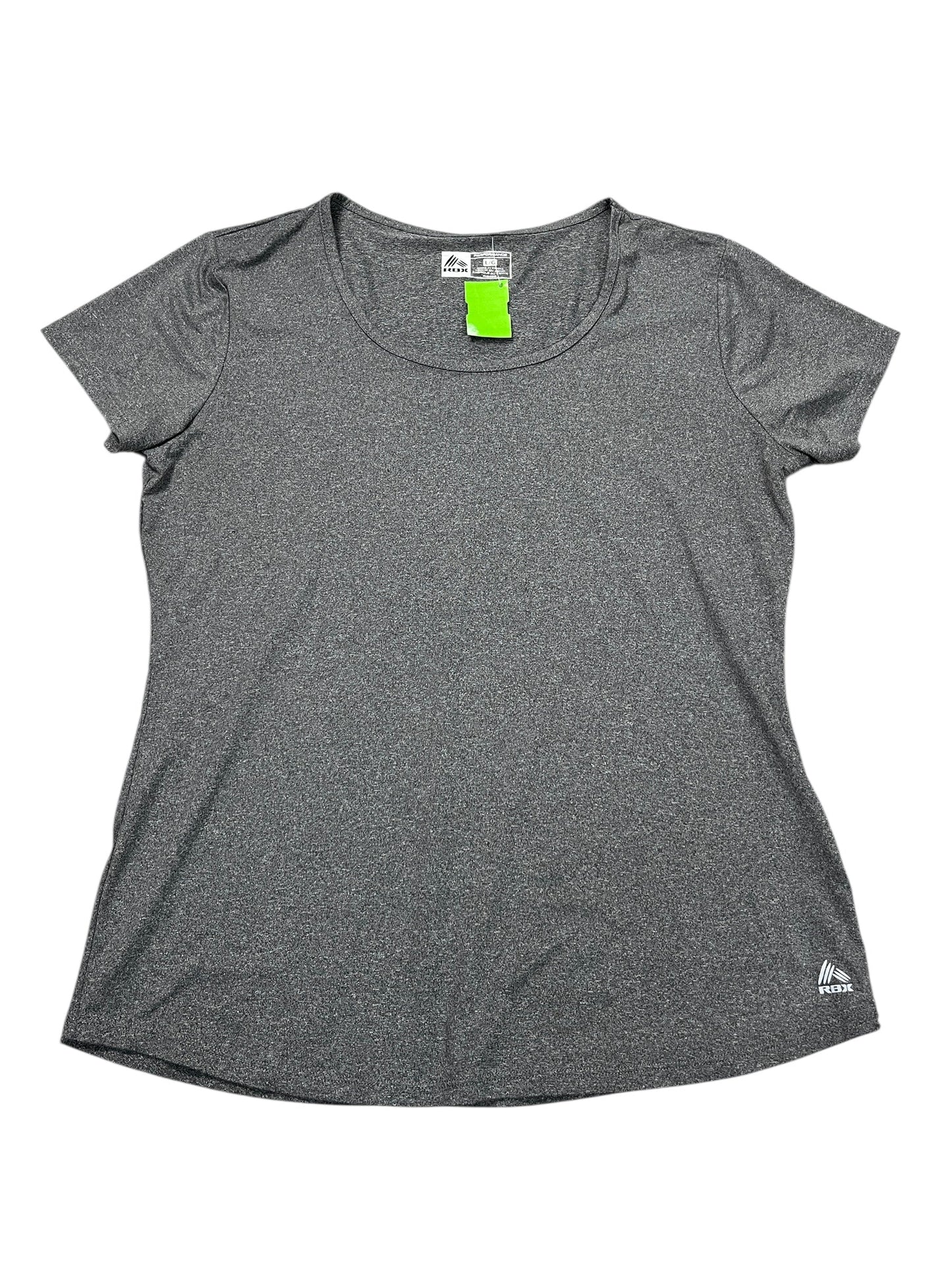 Athletic Top Ss By Rbx In Grey, Size:L