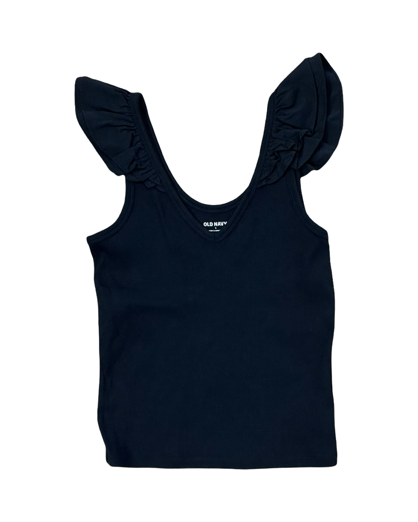 Top Sleeveless By Old Navy In Black, Size:S