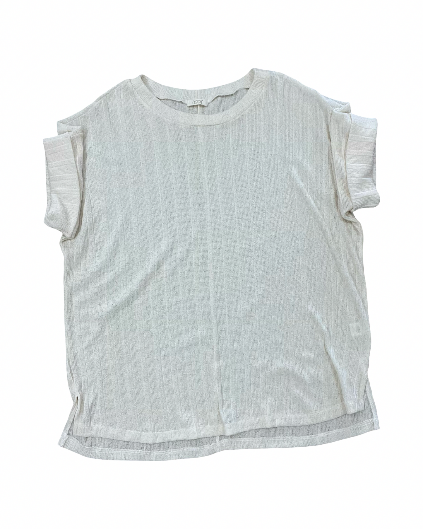 Top Ss By Clothes Mentor In Cream, Size:2X