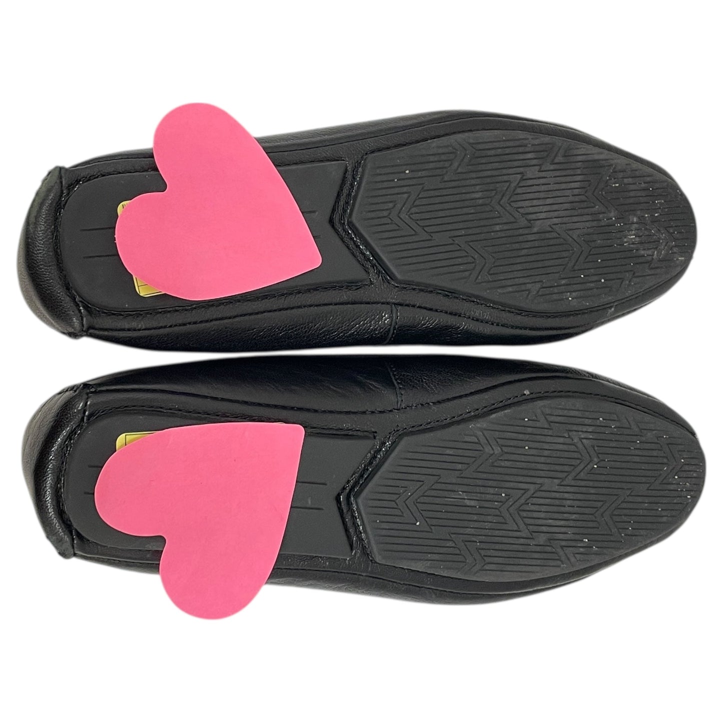 Shoes Flats By Michael By Michael Kors In Black & Silver, Size:8