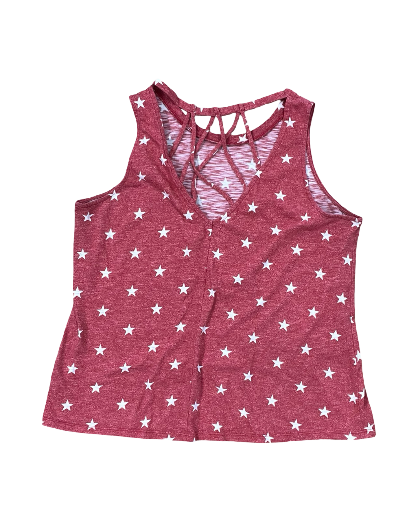 Top Sleeveless By Maurices In Red, Size:Xl