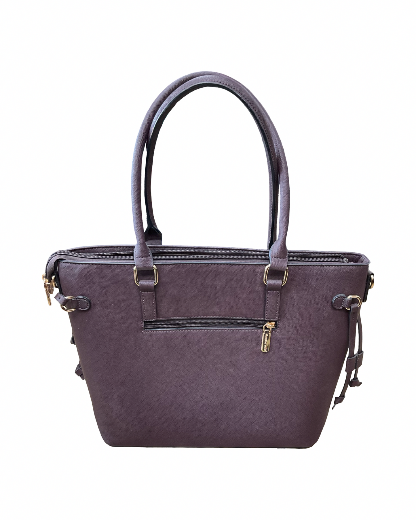 Handbag By Montana West In Maroon, Size:Large