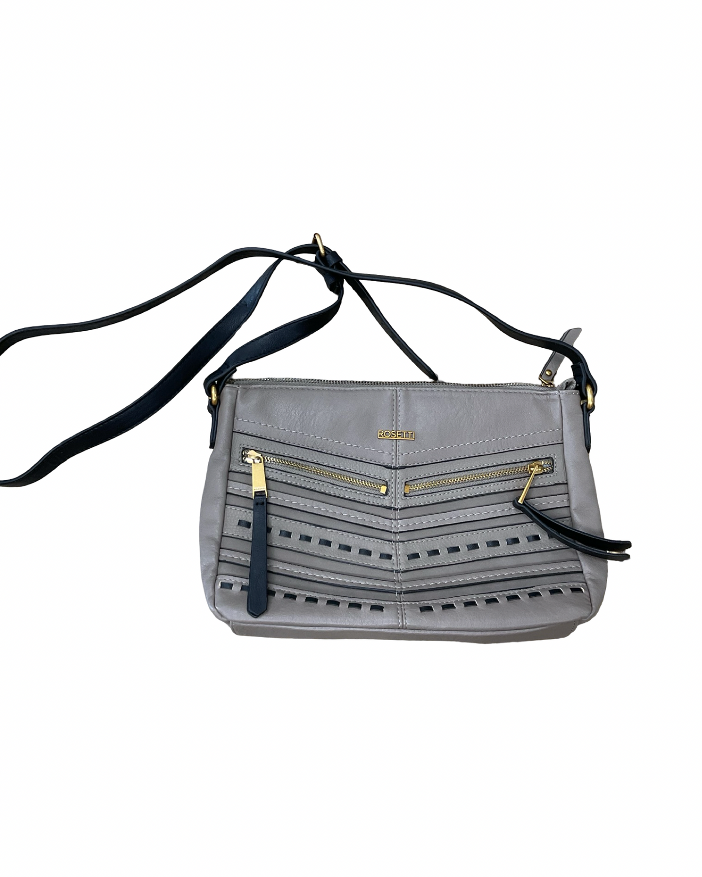 Crossbody By Rosetti In Black & Tan, Size:Medium