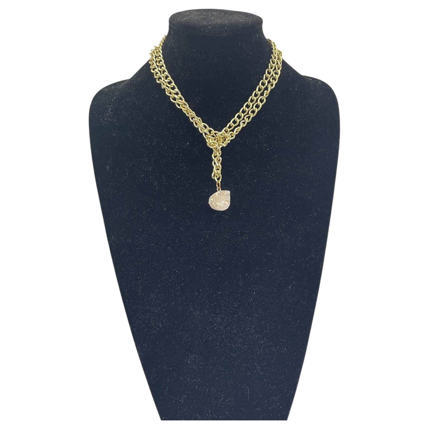 Necklace Statement By  Cme In Gold