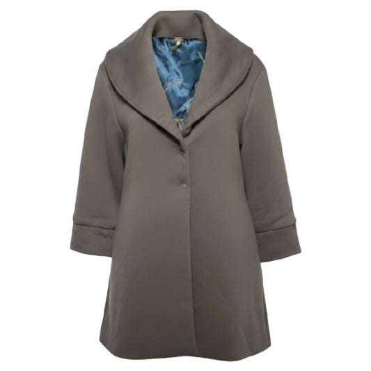 Jacket Puffer & Quilted By Free People In Grey, Size: L