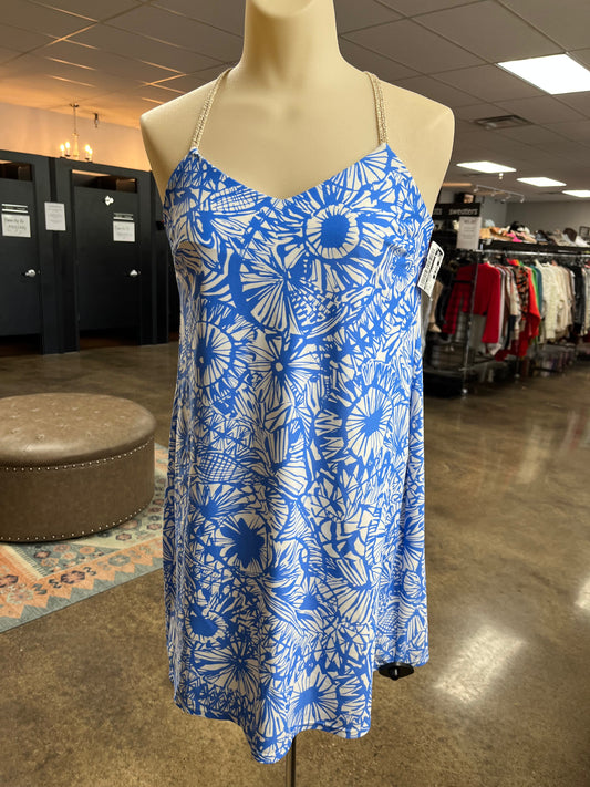 Dress Casual Short By Jude Connally In Blue & White, Size:Xs