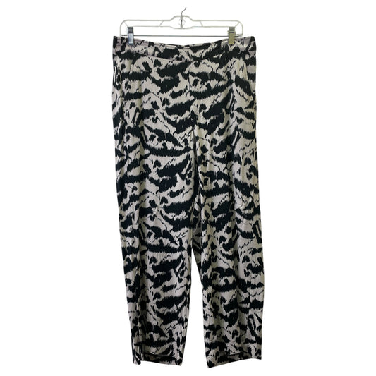 Pants Lounge By Old Navy In Black & Cream, Size:12