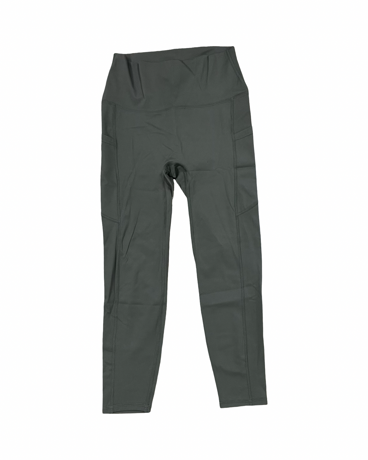 Athletic Leggings By Clothes Mentor In Green, Size:L